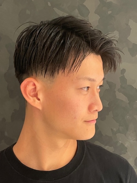 73ツーブロ