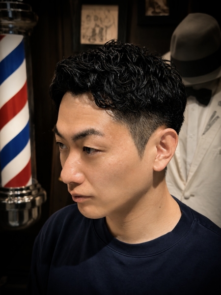 アップバングショート