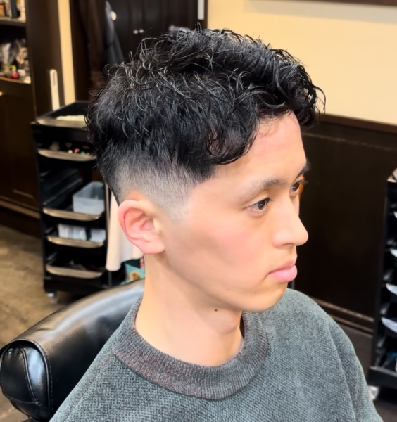 ビジネスパーマスタイル