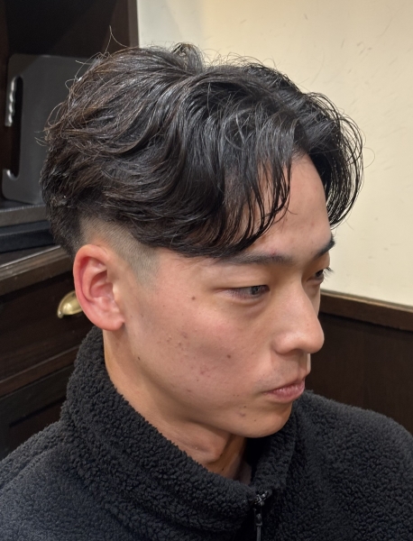 ニュアンスフェードパーマ