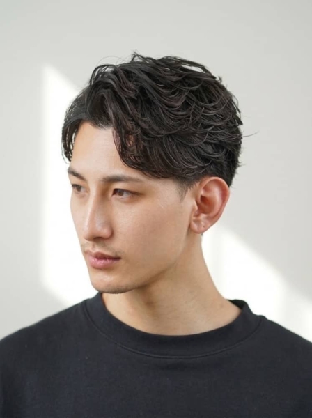 毛流れが欲しいならフェザーパーマ