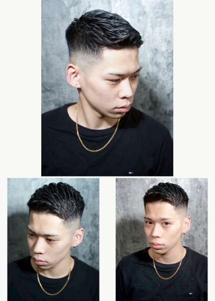 Wet Look Short Fade