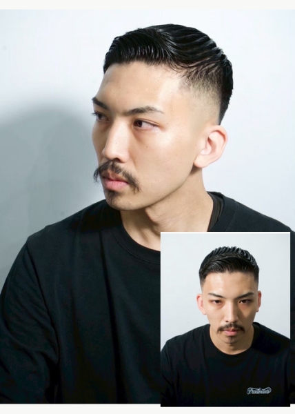 Classic Barber Side Part