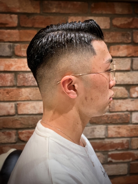 Skin Fade Pompadour