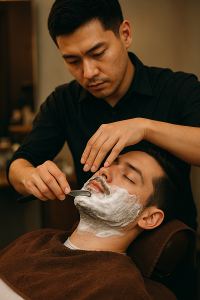 炭酸泡でリセット。男の肌にご褒美シェービング