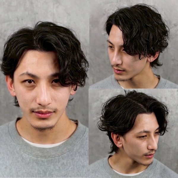 秋冬ファッションに合うメンズパーマ