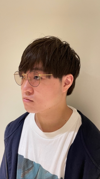 定番ツーブロマッシュ