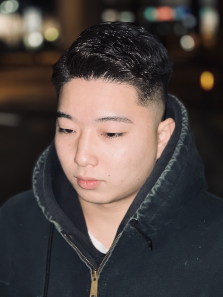 忙しい男性に人気！形状記憶パーマ