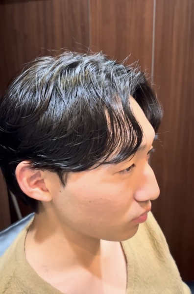 ニュアンスセンターパート