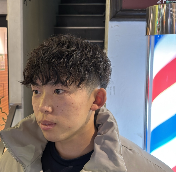 スパイラルパーマ