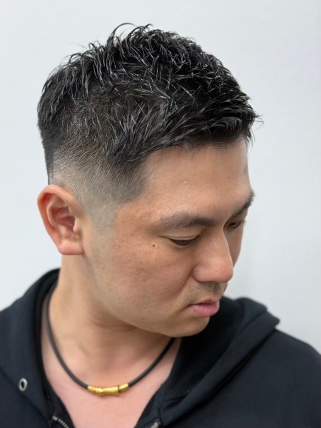 第一印象が激変する清潔フェード