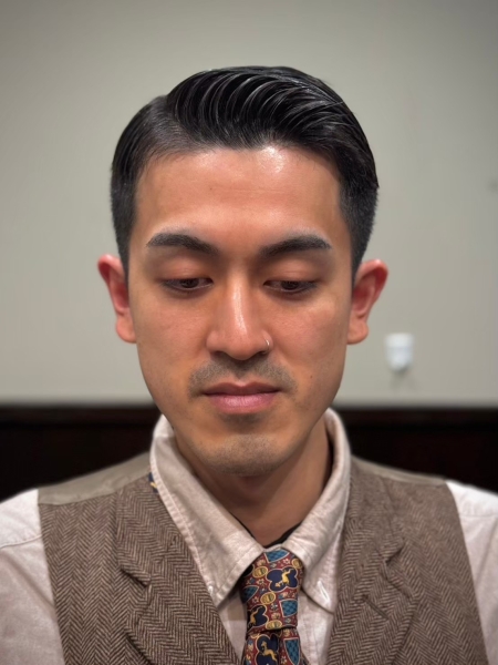 男の色気を引き出す最強バーバースタイル