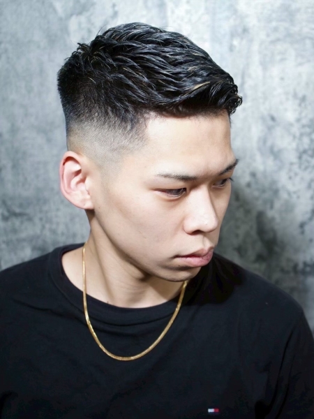 フェードで魅せる男らしい硬派スタイル