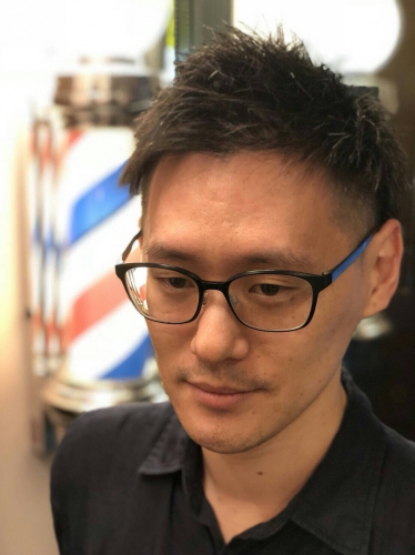 ツーブロックショート