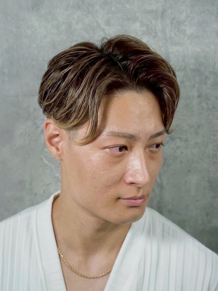 ワックスなしで決まるパーマ