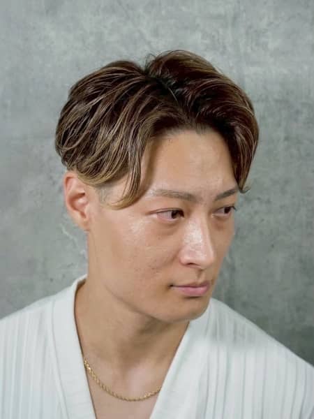上野で人気のフェードパーマスタイル