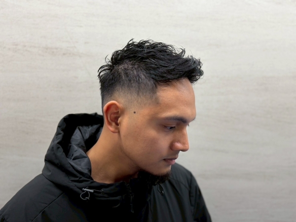 セットが苦手な男性におすすめな楽ヘアスタイル