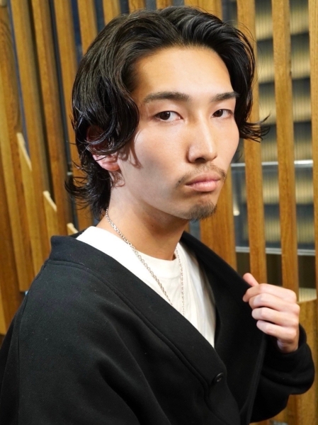 髪と一緒に顔剃りも！