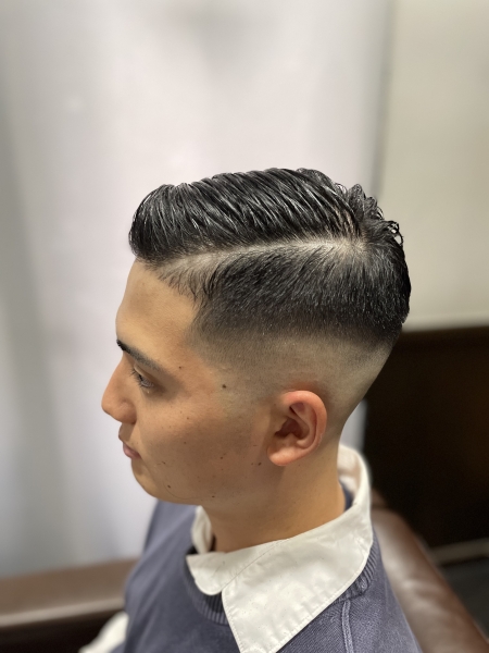 フェードカットできます！