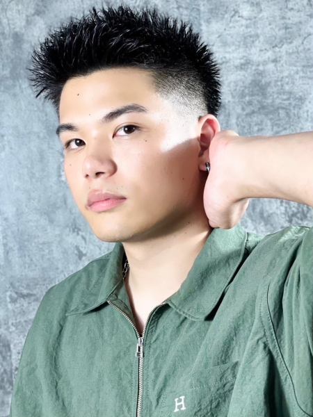 大人世代に似合う短髪フェード