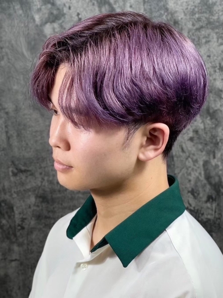 派手髪もお任せ。京都・中京区で叶える個性派メンズカラー