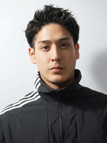 ツーブロックショート