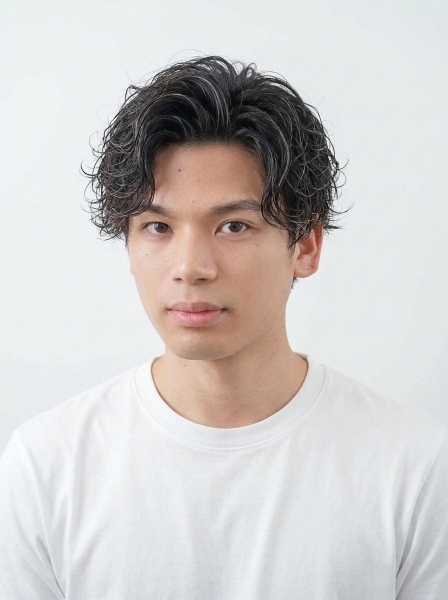 メッシュ/ツイストパーマ