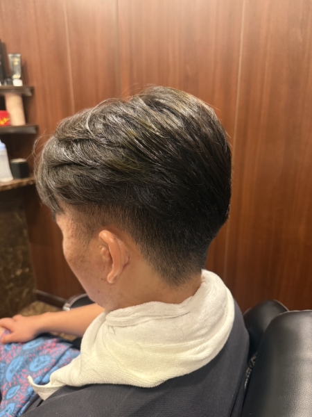 好印象を叶えるナチュラルセンターパート