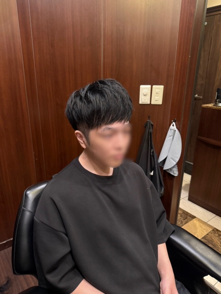 好印象！ツーブロック×ショートマッシュ