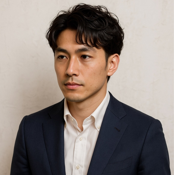 第一印象を変える。大人の余裕を感じるビジネスパーマ