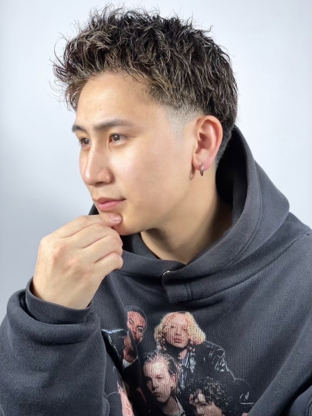 スキンフェードショート