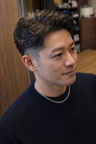 7：3ビジネスアイロンパーマ