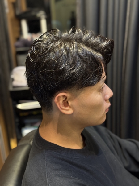 冬の朝も楽にキマる！大人のビジネスパーマ