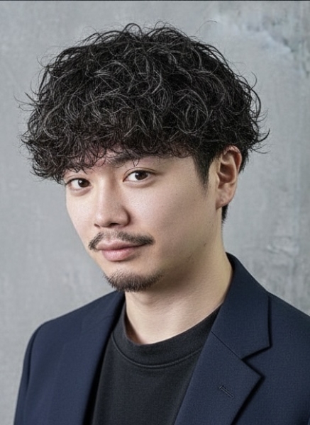 冬でもキマる大人のビジネスパーマ