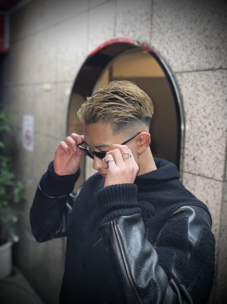 ハイトーンカラー×スキンフェード