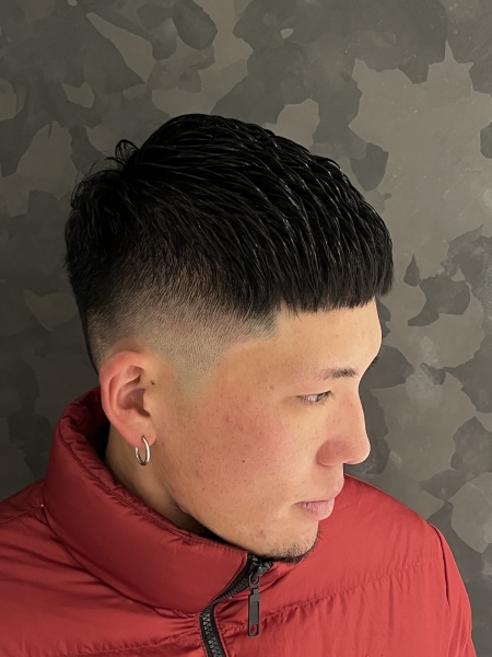 クロップスタイル×スキンフェード