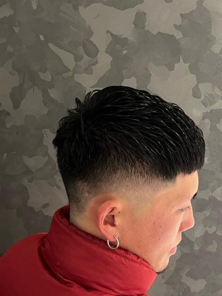 クロップスタイル×スキンフェード