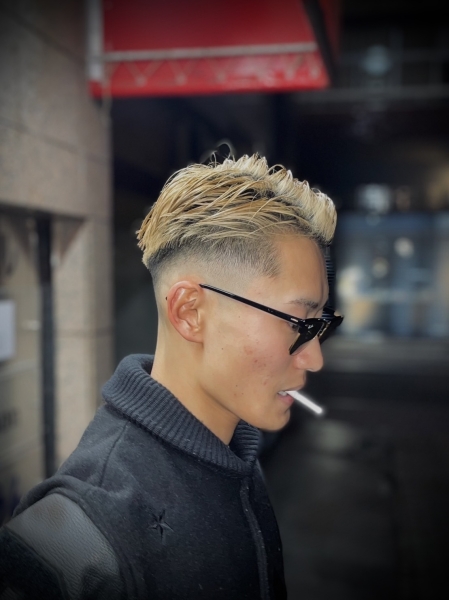 ハイトーンカラー×スキンフェード