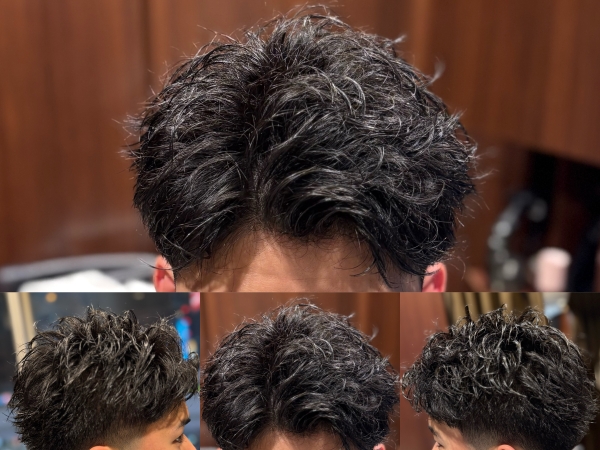 朝3分セット|スパイキーショート