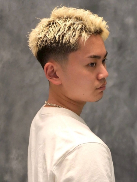 アップバングショート