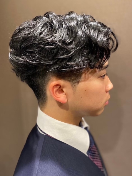 朝ラクになるメンズパーマ