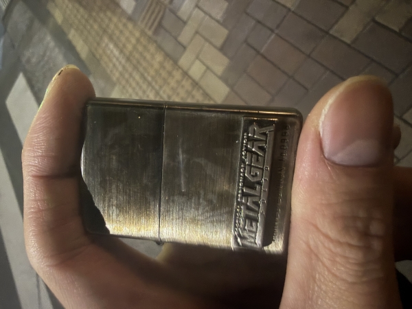 メタルギアのzippo