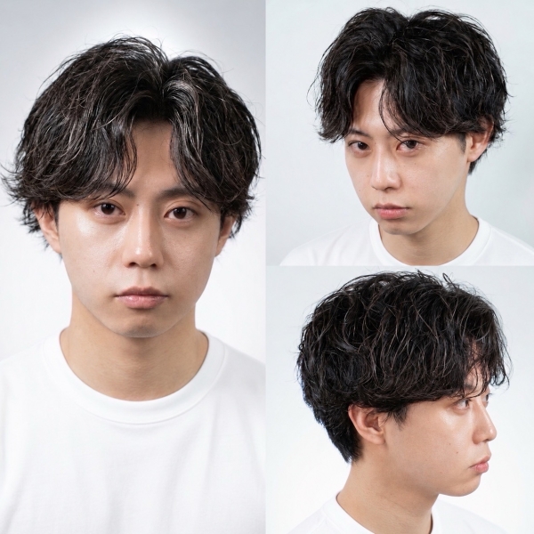 襟足を整えるだけでも清潔感アップ！