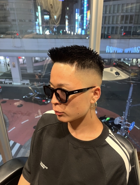 ハイフェード×フェザーアップショート