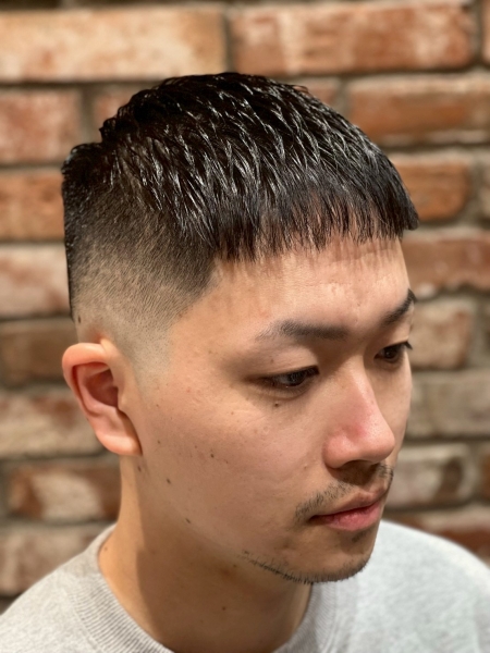王道クロップ×スキンフェード
