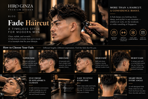 Fade Haircut With a Perm — The Perfect Combination of Texture and Precision