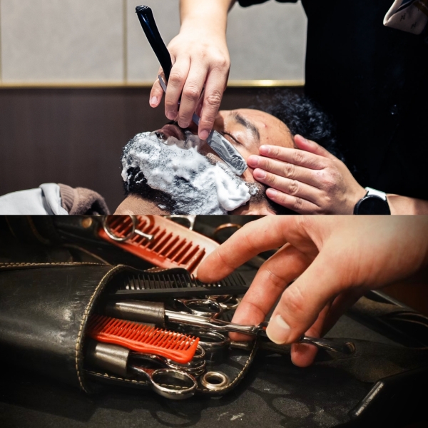 The Luxury of a Professional Shave