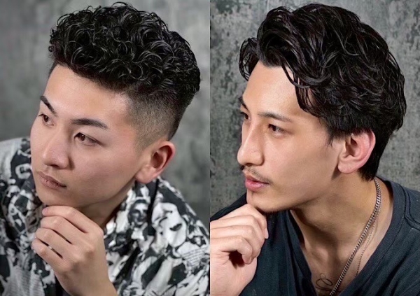 セットが楽で決まる大人のビジネスパーマ