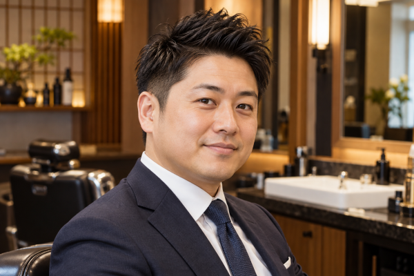 丸顔に似合うメンズスタイル