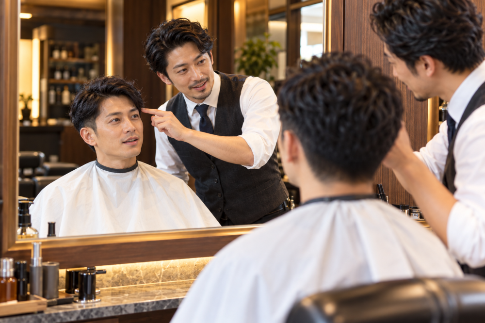 初めてでも安心のお任せカット